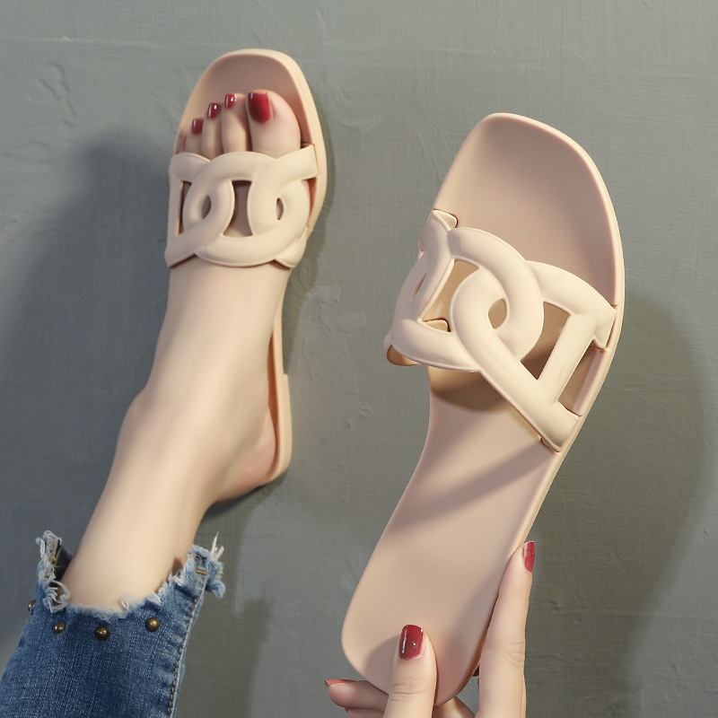 Free shipping 2025 new designer Slippers for womans flat sandals fashion lady slider summer flip flops Slides outdoor woman shoes