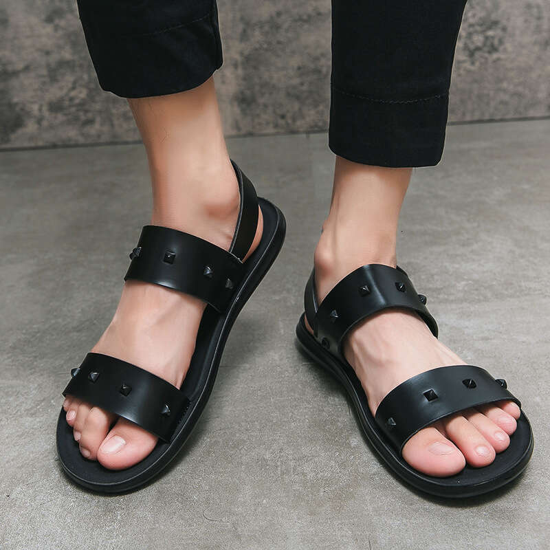 Men's in large size, new summer sandals, fashionable youth street fashion shoes, personalized breathable casual shoes