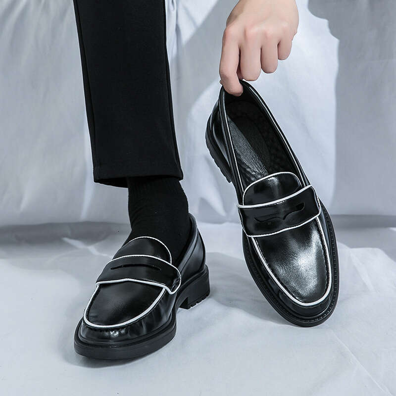 Large British Trendy Bean for Men 2024 Spring and Autumn New Style One Step Lazy Casual Su Le Fu Shoes