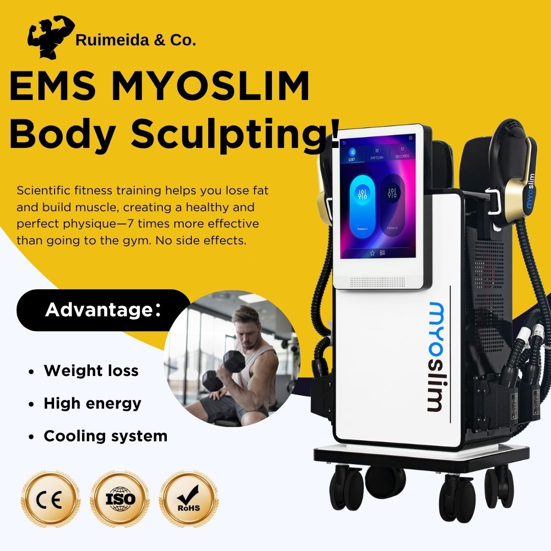 15Tesla EMS Body Slimming Machine With HI-emt RF Function 200HZ Non-Invasive Fat Reduction and Muscle Toning Machine For Spa and Aesthetic Body Contou