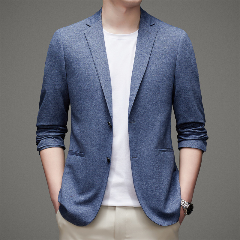 k1042 Men's Slim Fit Wedding Suit - High-End Fashion Business Attire