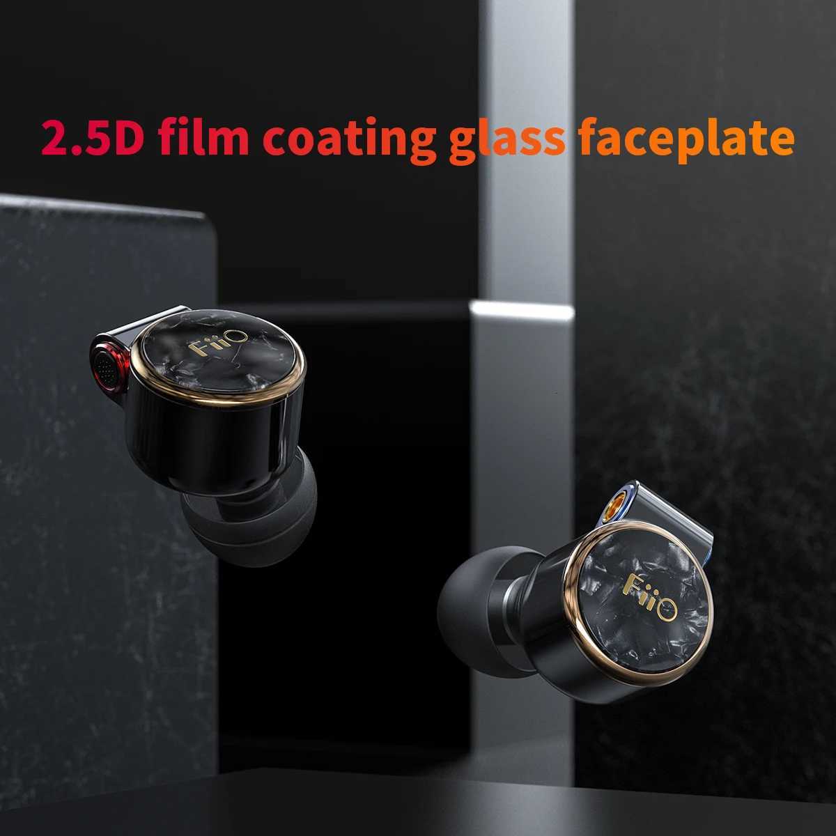 FiiO FD3/FD3 Pro 1DD Dynamic In-Ear Earphone Hi-Res Au set MMCX Detachable Cable DLC Diamond-Like Carbon Diaphragm IEM H251103