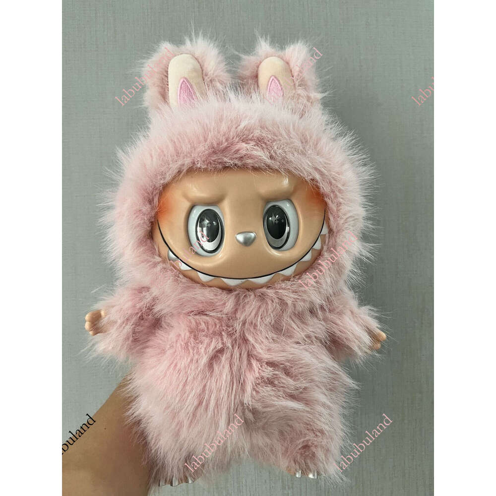 Labubu Zimomo Angel Chief 38cm Big Baby Vinyl Face Blind Box Plush Doll Ornament National Edition