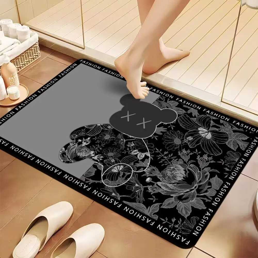 Hard Diatom Mud Floor Mat Bathroom Absorption Board Quick Drying Mat Toilet Door Bathroom Toilet Diatomite Mat C251103