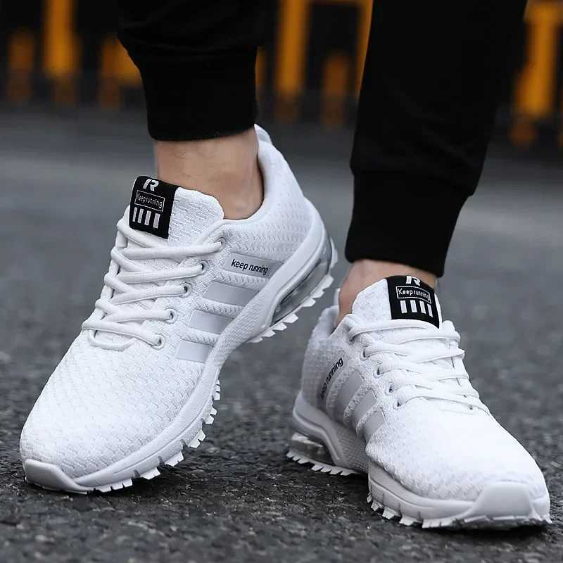 Shoes Men Sneakers Mens Trainers Cushion Mens Gym Shoes Casual Leisure Blue Shoes Men Tenis Masculino Adulto Tenis MasculinoC250402