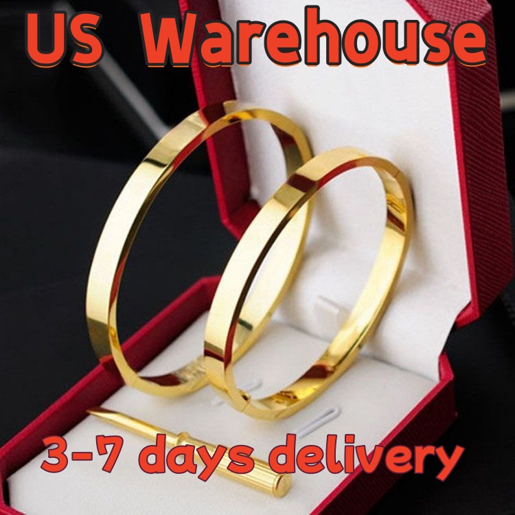 designer bracelet women bracelet bangle classic bracelets designer jewelry gold bracelet designer luxury jewelry Diamond bangle 18K Gold Silver Size 15-22