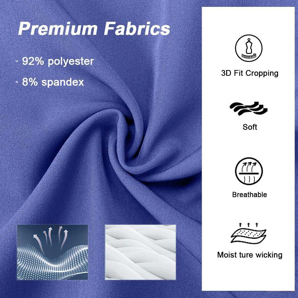 Nurse Uniforms Women Zipper Pocket Top Pants Set Elastic Breathable Scrub Hospital Nurse Work Clothes Jogger Scrub Set J251103