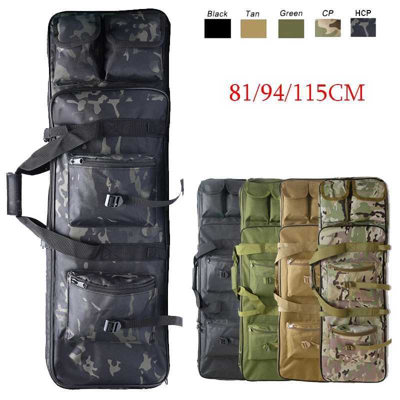 Mens Outdoor Sports Shooting Backpack Tactical Gun Bag Hunting Accessories Airsoft Sniper Rifle Gun Case Nylon Molle BagC250402