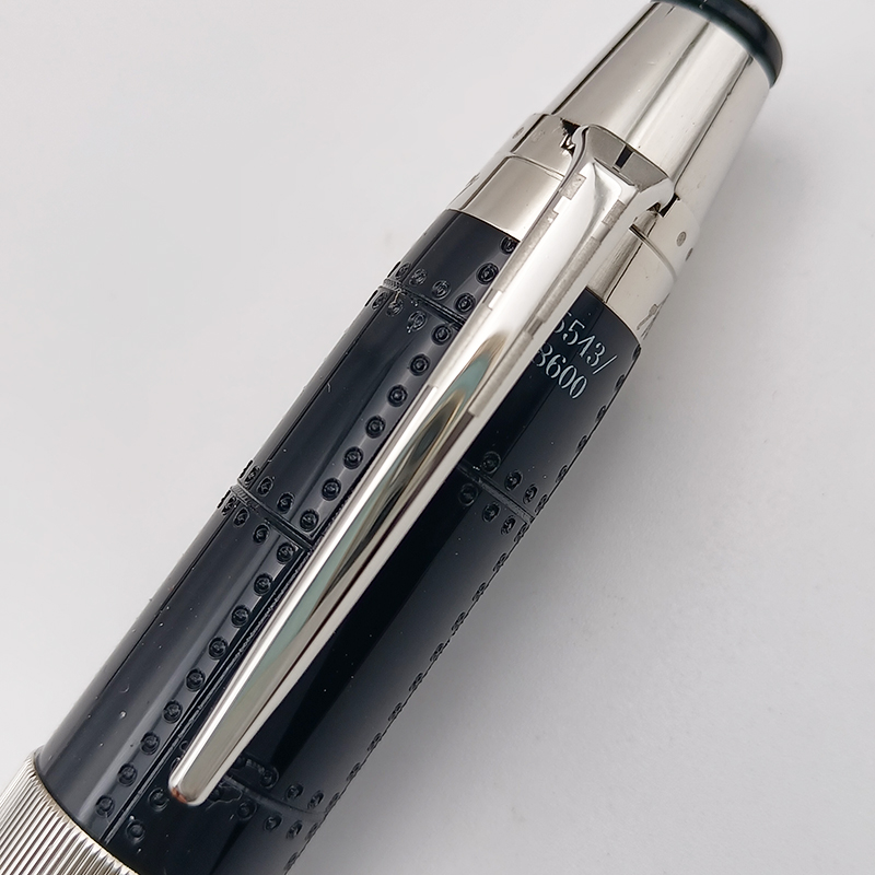Mont Pen Promotion Writer Edition Antoine de Saint-Exupery Black Resin M Fountain Rollerball Ballpoint Pen Writing Smooth With Serial Number