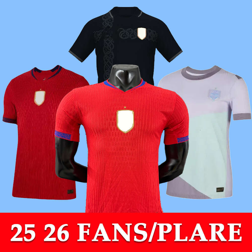2025 2026 NorwaIES Soccer Jerseys ERLING HAALAND ODEGAARD OSCAR BOBB Natal Team 24 25 Football Shirt Kids Kit Set Home Away Men Uniform Red White Player