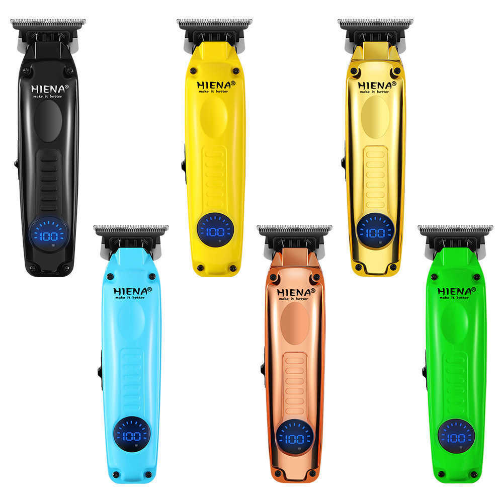 Strong Electric Hair Clipper HIENA Professional Hair Trimmer For Men Salon Barber Cordless Hair Beard Cutting Machine Set M250403