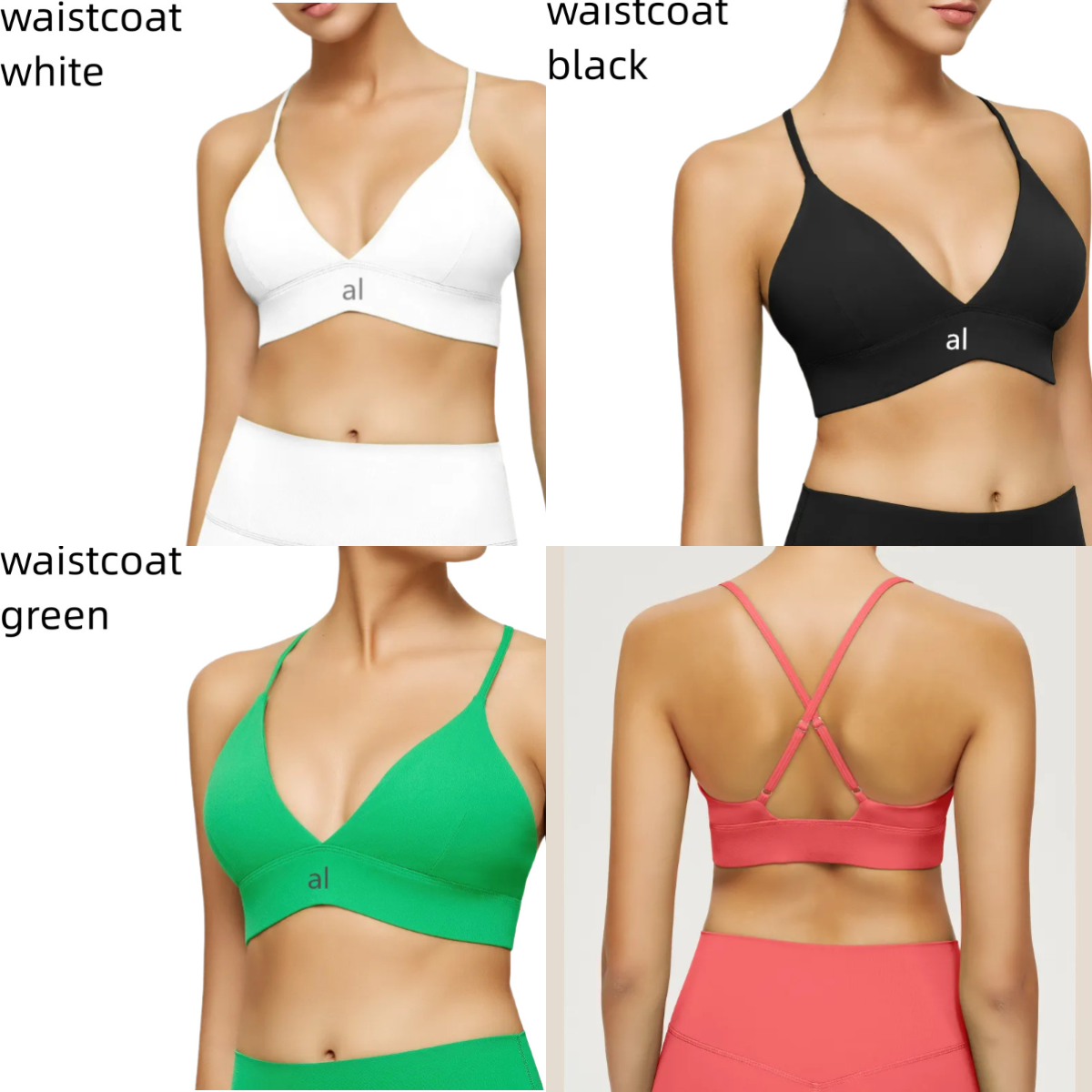 Women Tank Vest Tops Fintness Camisole Sports Bra Skinfriendly Workout Breathble Crisscross Quick Dry Top Female