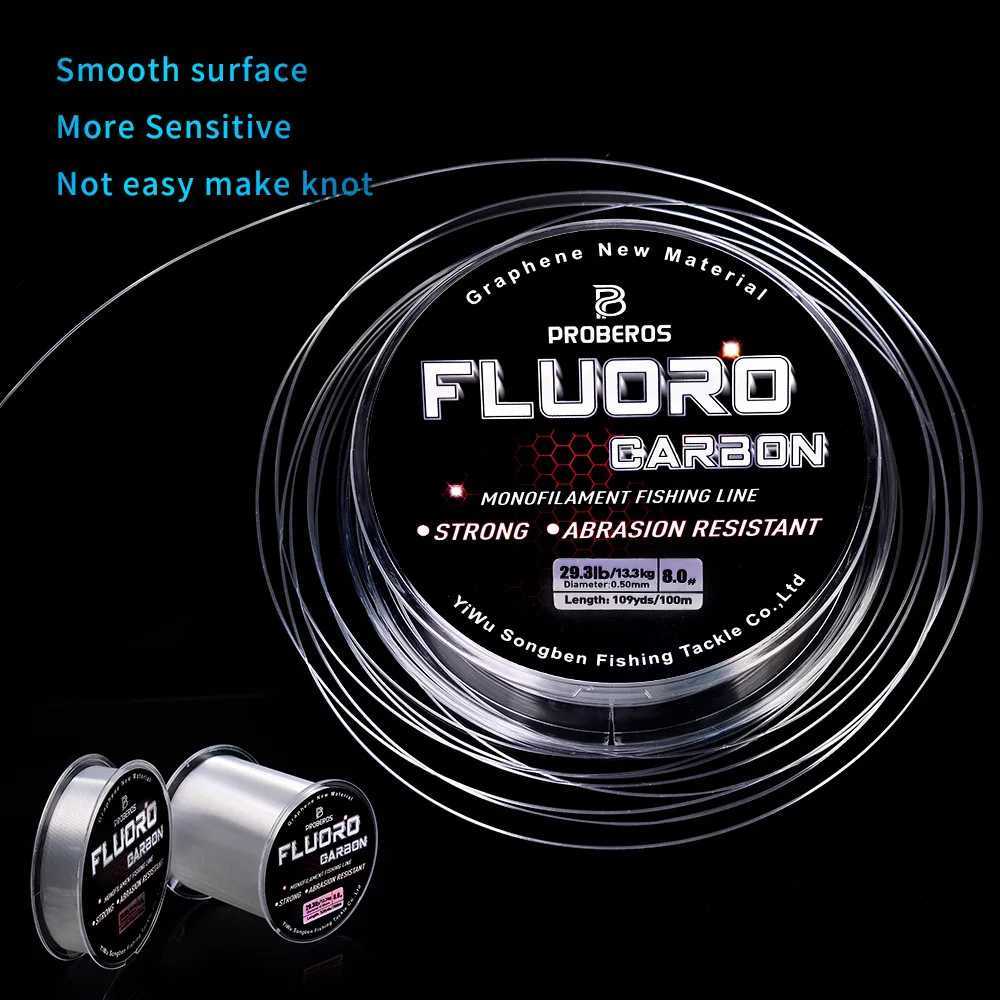 500M fishing line 2.2-29.3LB transparent nylon monofilament strong shock absorber freshwater saltwater invisible line Y250402