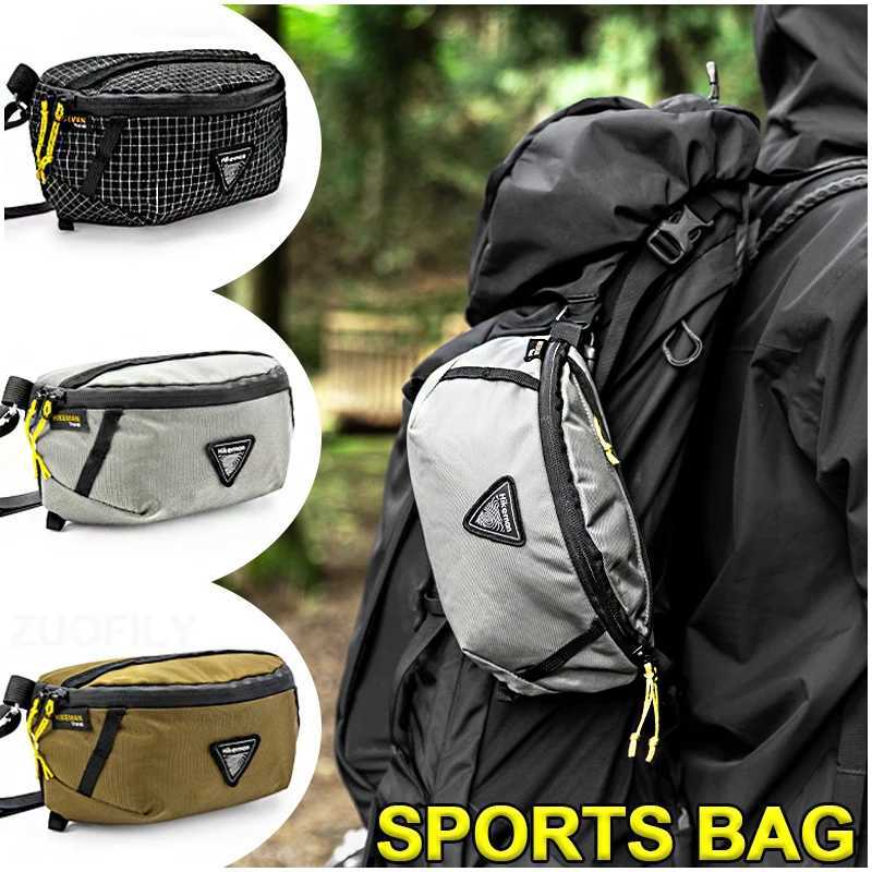 Waist Bag Outdoor Sports Mountaineering Cycling Mobile Bag Backpack Expansion Pack Travel Hiking Lightweight Equipment Belt BagsC250407