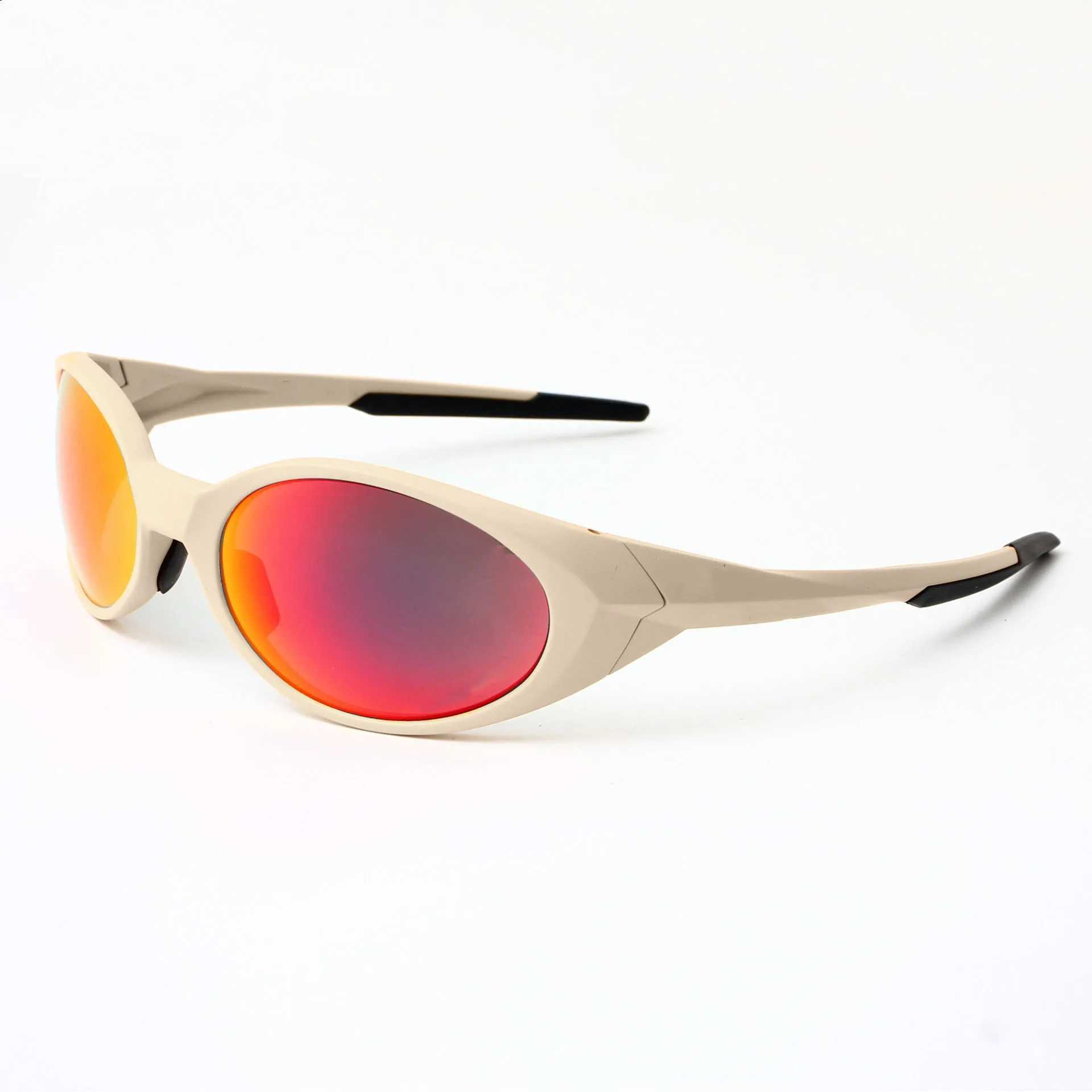 INS New Oval Outdoor Sports Pilot Sunglasses Fashion Y2K Men Driving Sports Sunshade Goggles Beach Cycling UV Protective Glasses Z250402