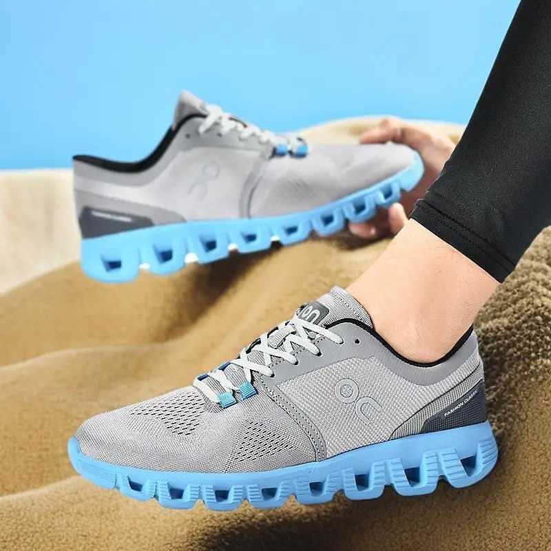 Mens Featherweight Runners Agile Elegance with Anti-Slip Mesh for Tennis to Trail ComfortC250403