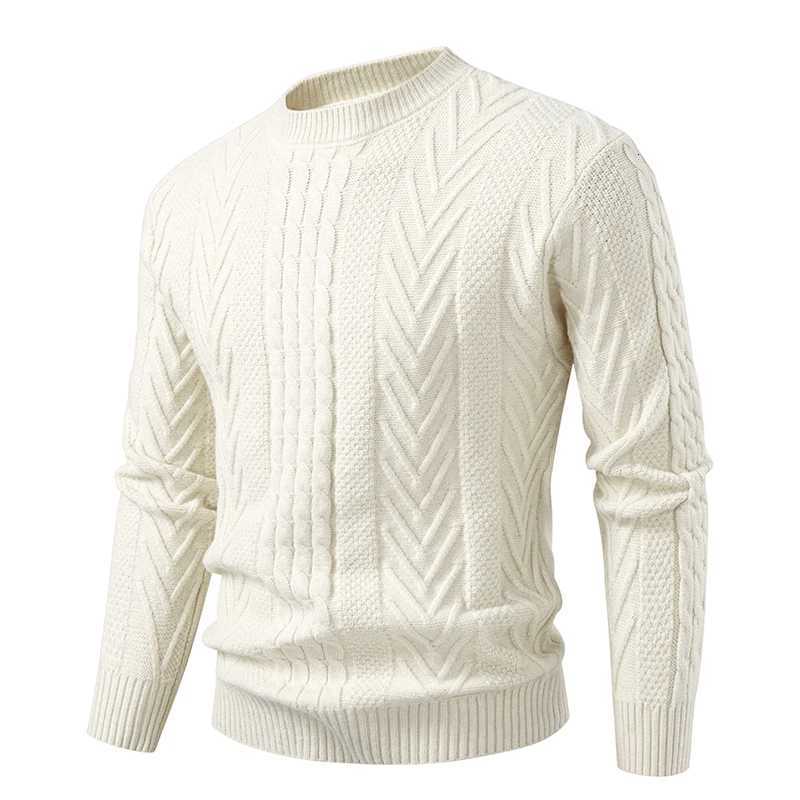 Autumn Winter Mens Fashion Knit Sweater Unisex O-Neck Knitted Pullovers Youthful Vitality Slim Fit Korean Style Casual SweatersT251103