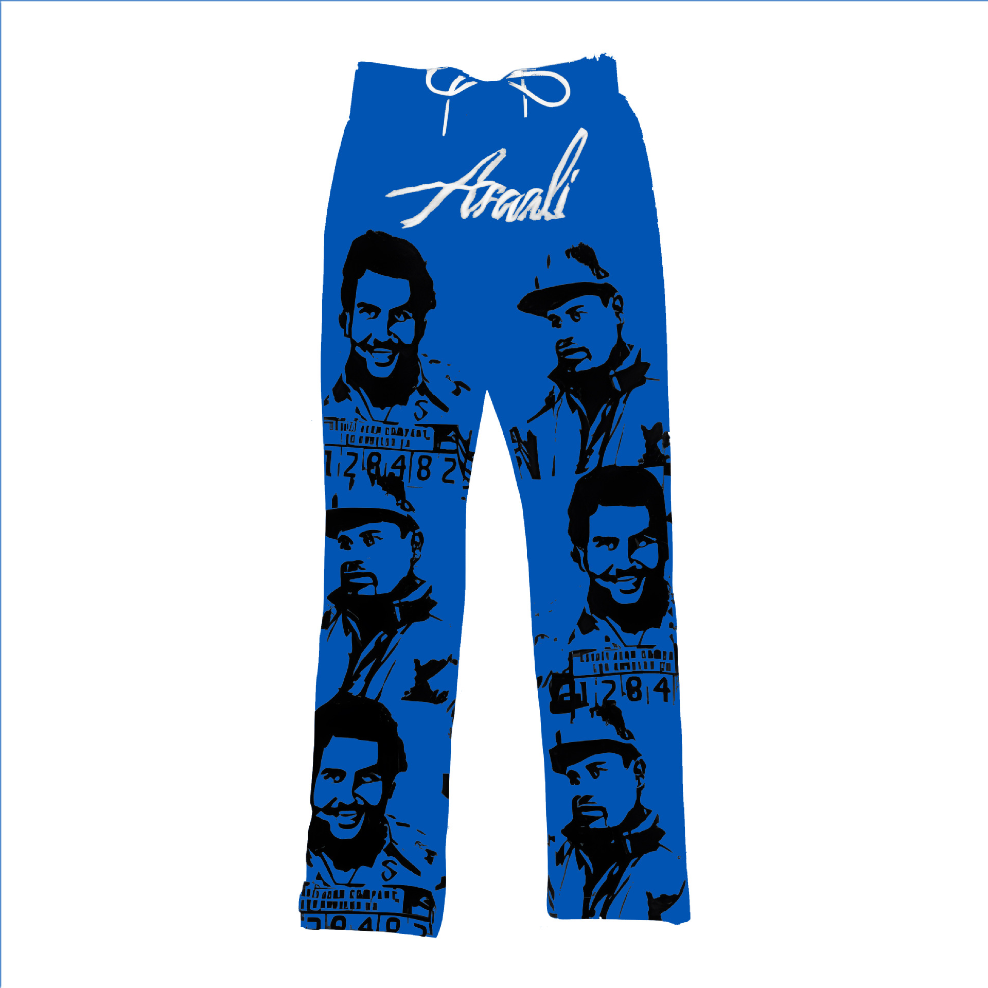 Men's Gothic Fashion Angel Wing Y2K Clothes Women's Hip Hop Pocket Sequin Shiny High Waist Leg Trousers