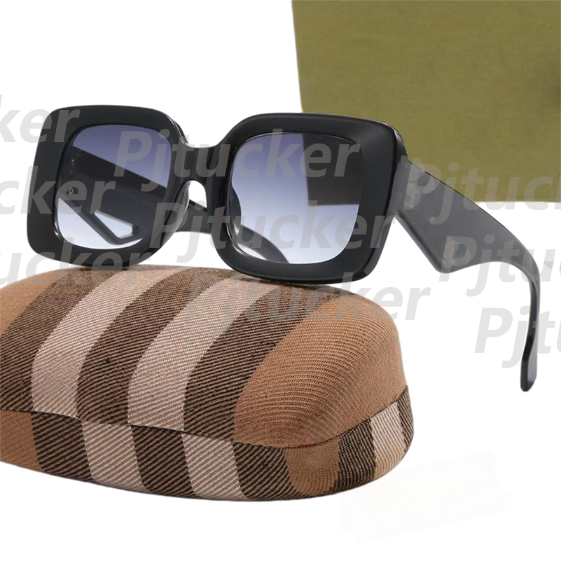 Sunglasses Designer Oversized Square Shades Womens Classics Luxury Fashion Man Travel Driving Glasses