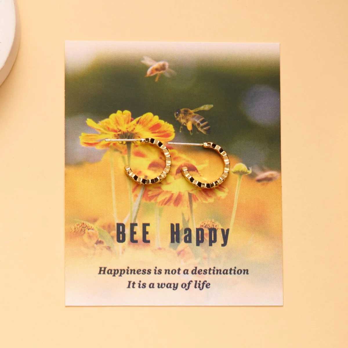 Fashion Simple Zircon ShAPed Stud Earrings For Women Punk Geometric Hexagon CshAPed Earring Daily Party Jewelry Gifts C251103