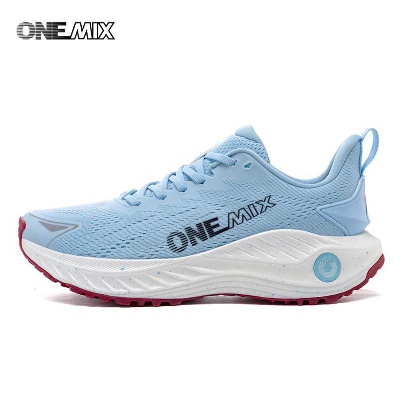 O-Resilio Running Shoes Men Cushion Stability Outdoor Sports Casual Mesh Lace-up Lightweight Gym Jogging SneakersC250403