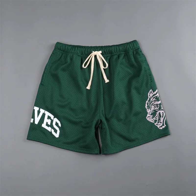 2024 Summer New Mens Shorts Sports Casual Mesh Shorts Gym Sport Breathable Men Bodybuilding Short Pants men Beach Pants X250403