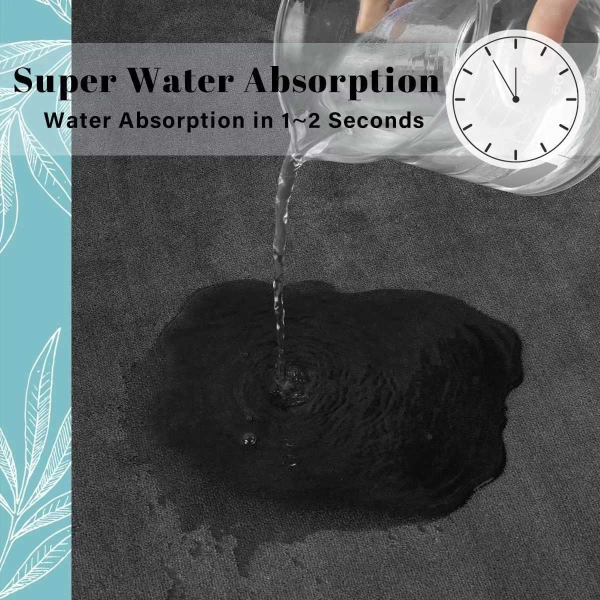 Absorbent Floor Mat Non Slip Bath Mat Anti Slip Coral Velvet Bathroom Floor Mat Door Mat Home Decoration C251103