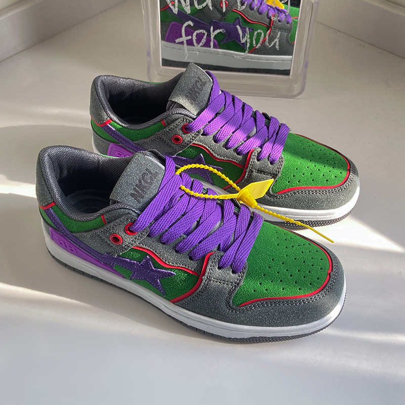 Designer Sneakers Student Training Thick-Soled Couple Casual Sports Skateboard Shoes Trendy Shoes Men Women