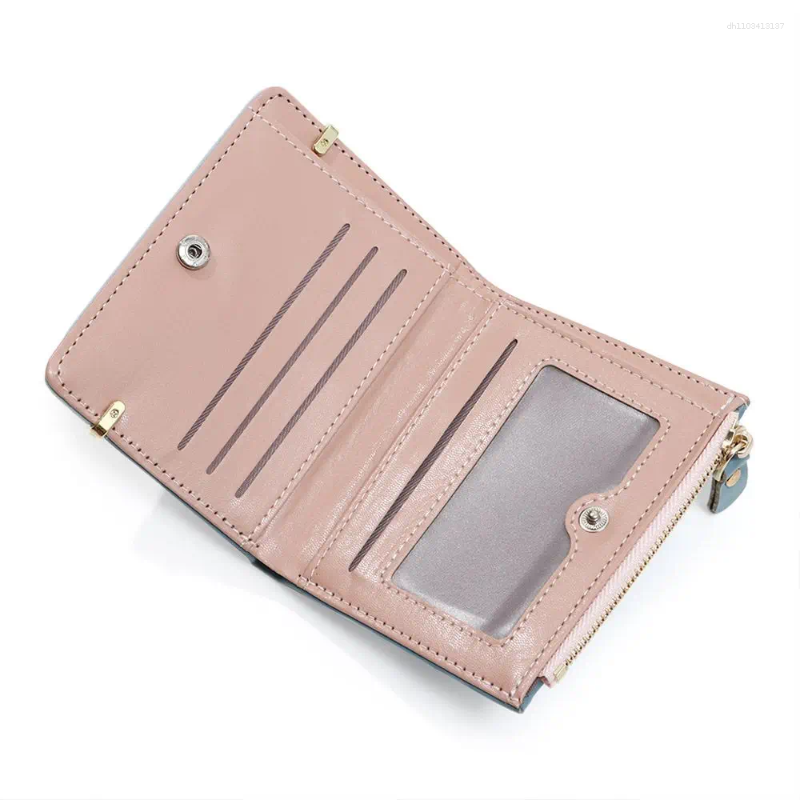 Coin Purses Ladies Wallet Hasp Small Short Mini Clutch Card Holder Women Purse Y260206