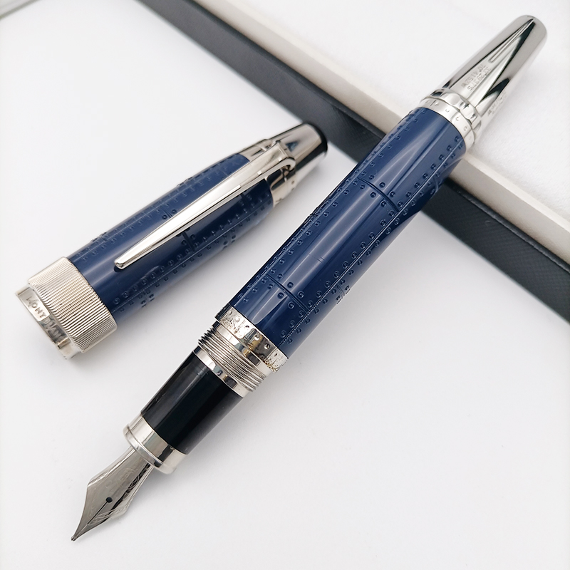 Mont Pen Promotion Writer Edition Antoine de Saint-Exupery Black Resin M Fountain Rollerball Ballpoint Pen Writing Smooth With Serial Number