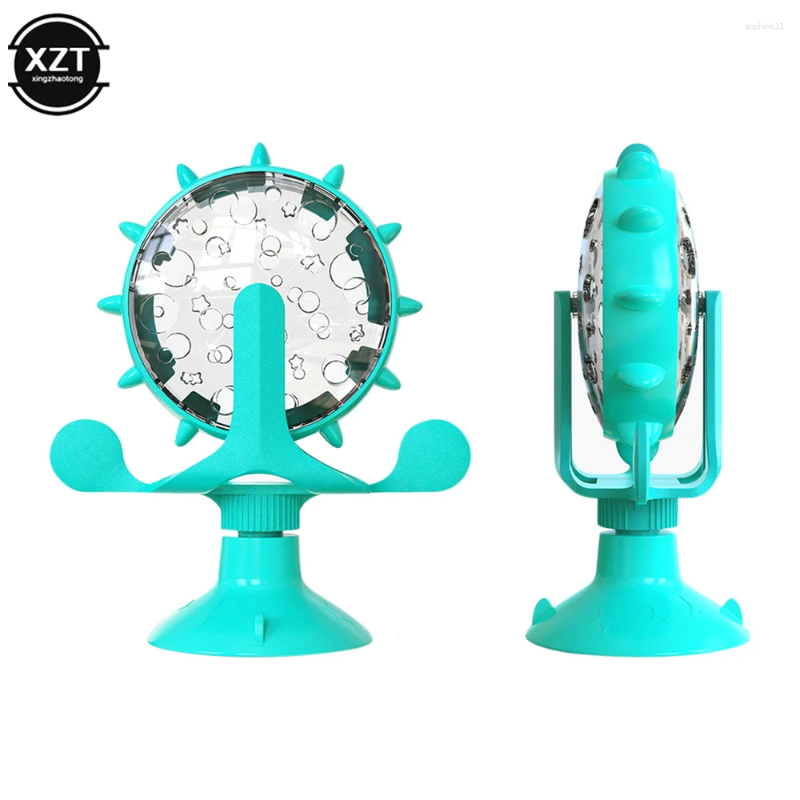 Update Interactive Treat Leaking Toy For Small Cat Dogs Original Slow Dog Feeder Funny Wheel Pet Products Ball