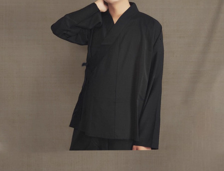 Chinese Style Men Shirt Solid Color Retro Hanfu Long Sleeve Elegant Lace Up Vintage Stand Collar Mens Shirts Camisa 240715