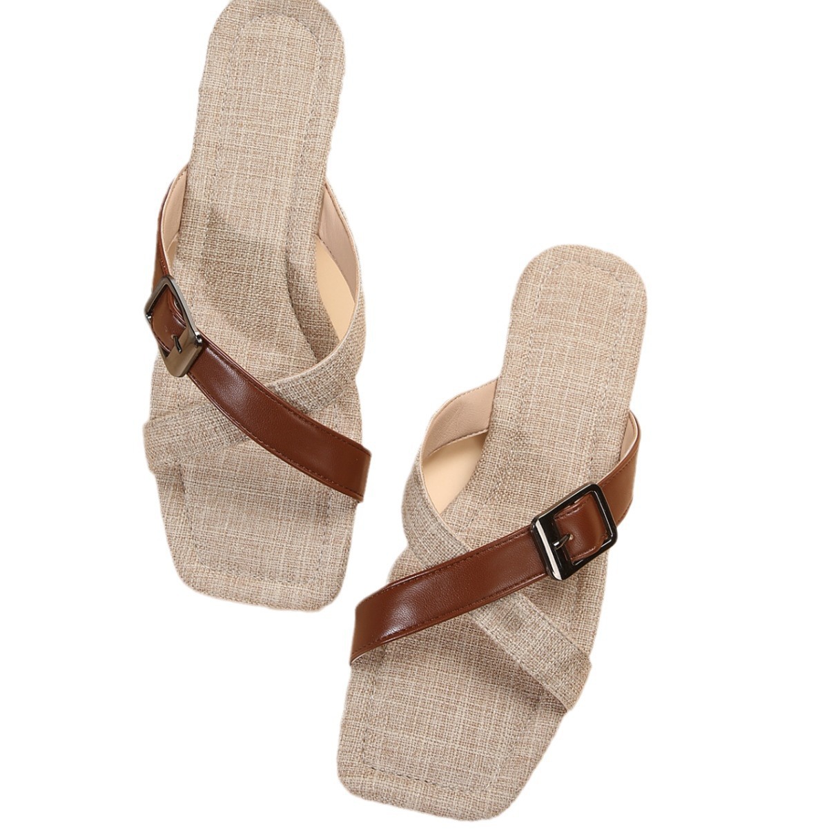 Free shipping designer slippers women brown comfortable breathable wear-resisting indoor fashion shoe 2025