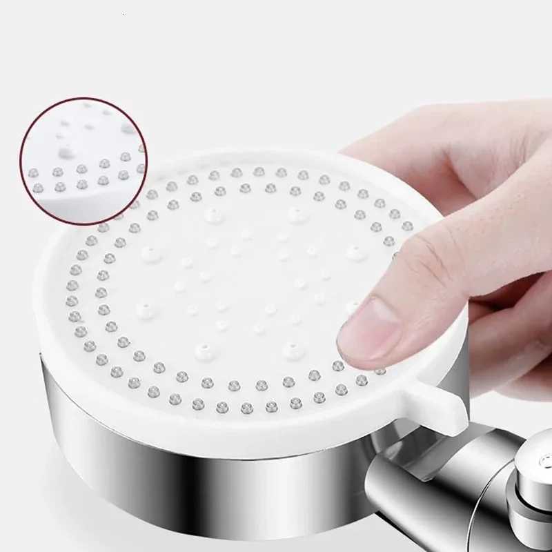 Shower Water Saving 5 Mode Adjustable High Pressure Shower One-key Stop Water Massage Eco Shower Bathro Accessories Y251103