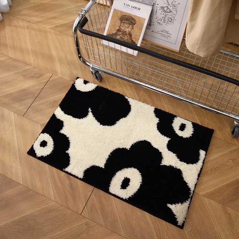 VIKAMA Thickened Bathroom Water - Absorbing Floor Mat Non - Slip Bathroom Carpet For Washroom And Toilet Entrance C251103