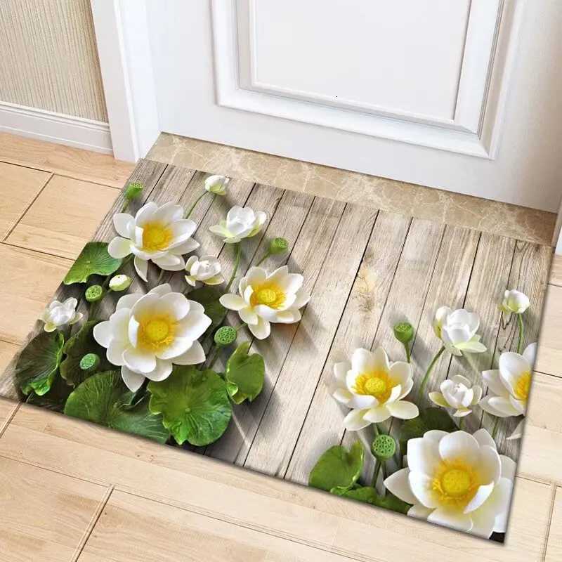 Household diatom mud floor mat bathroom floor mat quick drying absorbent mat toilet door non-slip mat carpet C251103