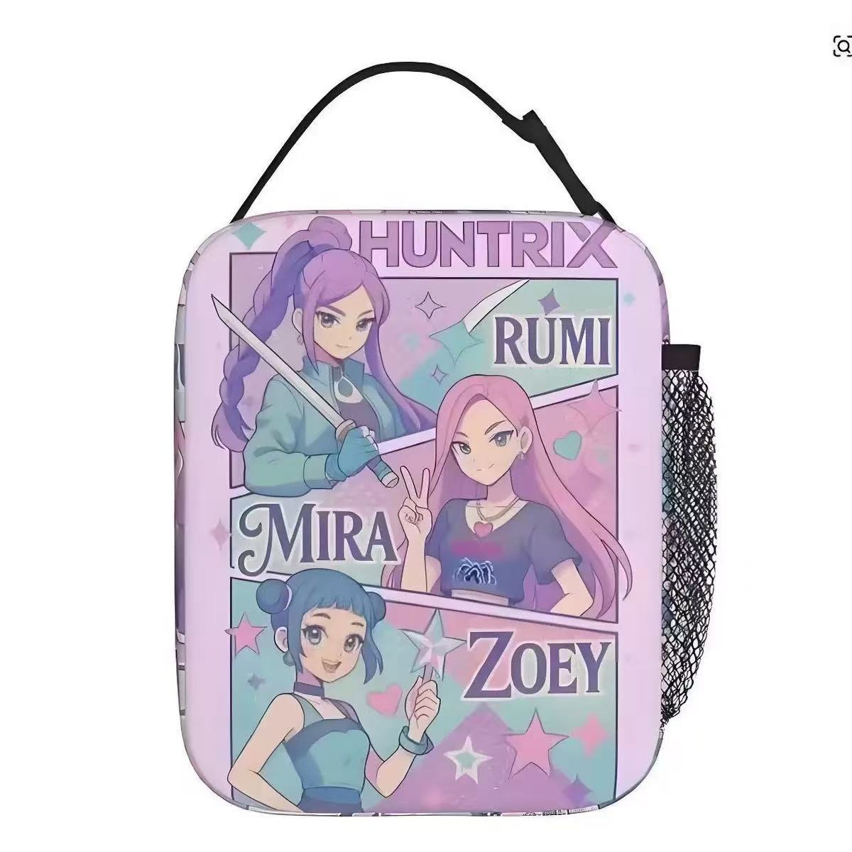 Kpop Demon Hunters Lunch Box Insulated Soft Bag Reusable Cooler Bag For Women Men Work Picnic Hiking picnic bag