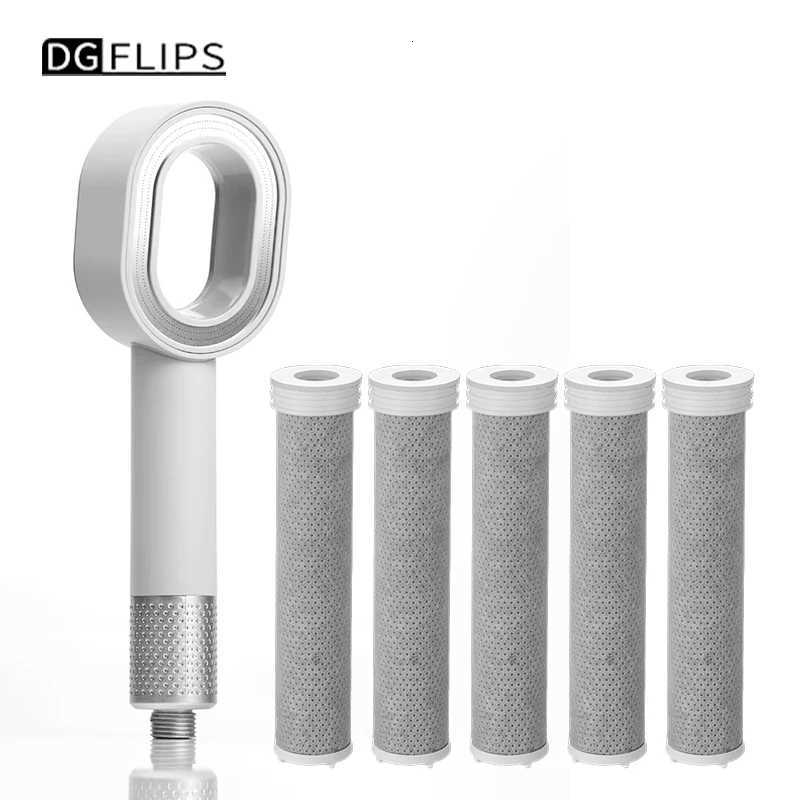Luxury Filter for Shower High Output Carbon Fiber Filter Shower Water Filter to Remove Chlorine Fluoride and Hard Water Y251103
