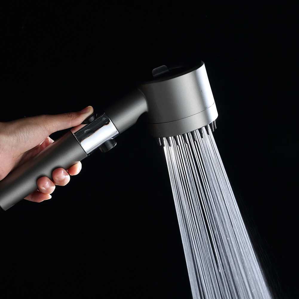 Bathro Shower Powerf Pressurization Large Flow Shower Adjustable 4 Modes Replacement Parts Bathro Accessories Y251103