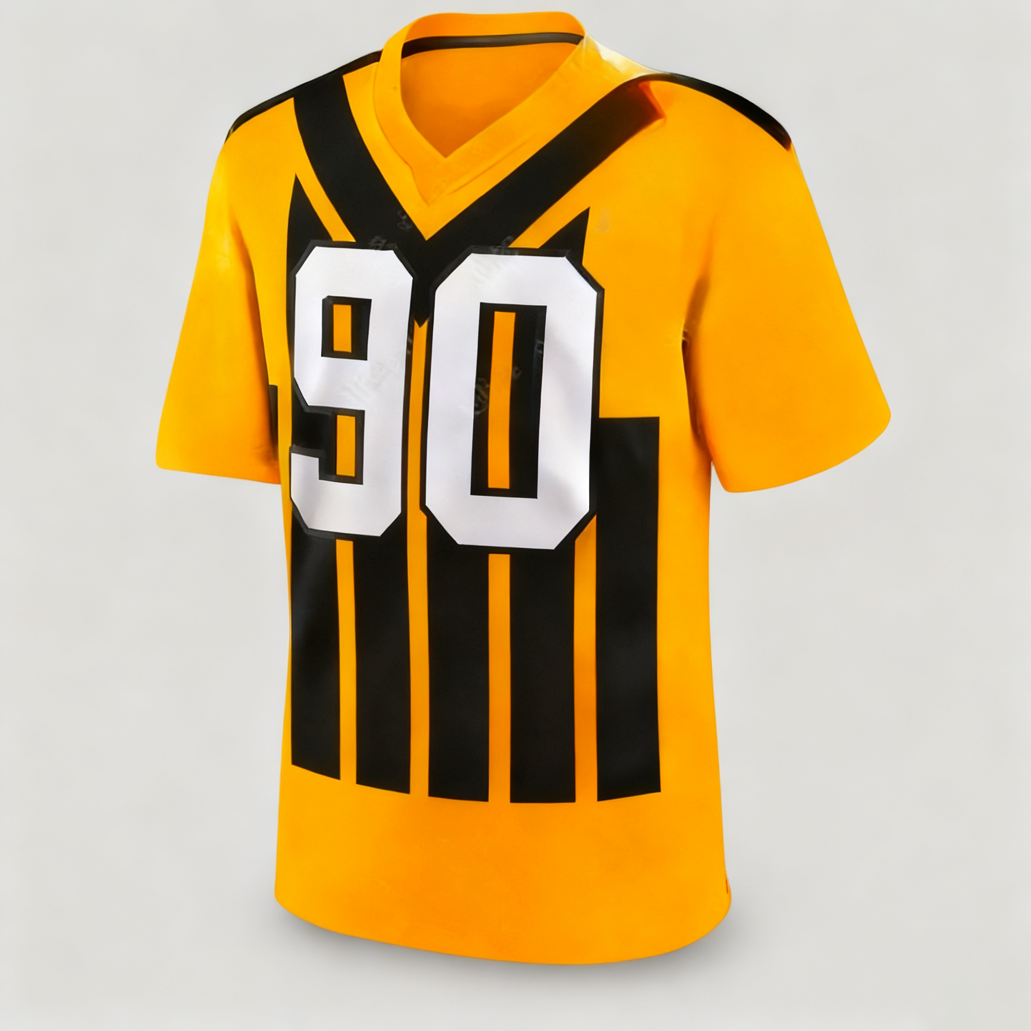 Custom Design Throwback Jerseys Aaron Rodgers Jack Sawyer Will Howard DK Metcalf Watt Football Patrick Queen Joey Porter Jr. Franco Polamalu Fitzpatri