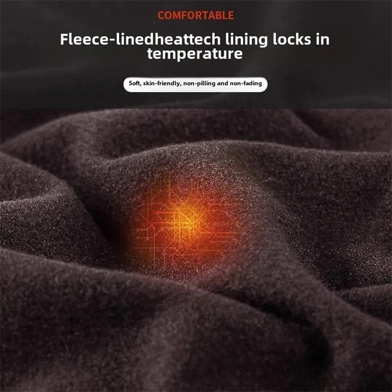 Mens Thermal Plush Base Layer Set Winter Thickened Running Trainning Quick Drying Clothes Fitness Tight Sports Mens Sweats Set 251024