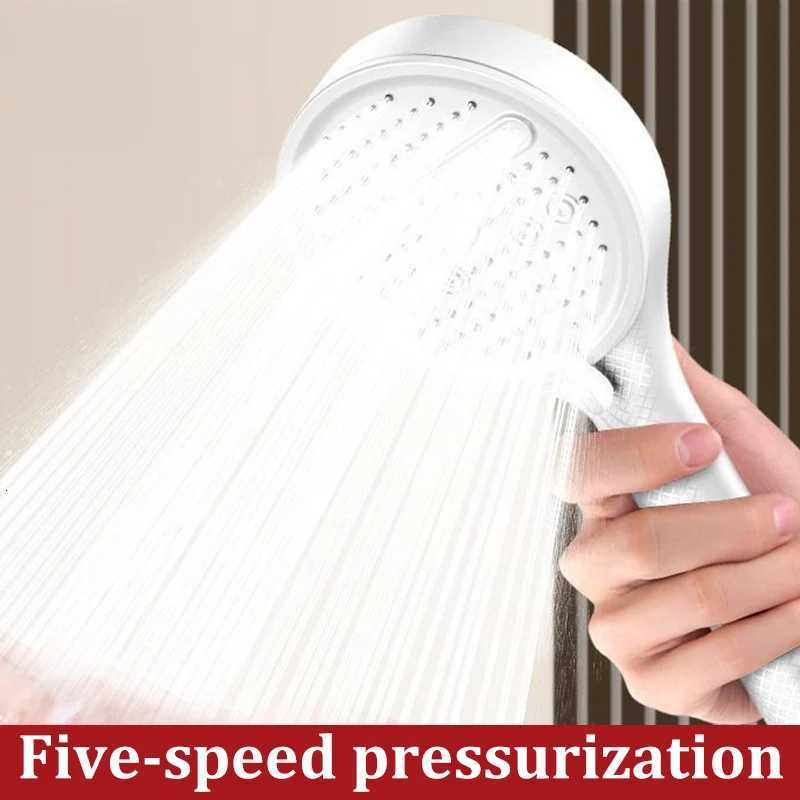 12cm Fivespeed Large Panel Pressuri Filter Shower Handheld He Bathro Shower Set Y251103