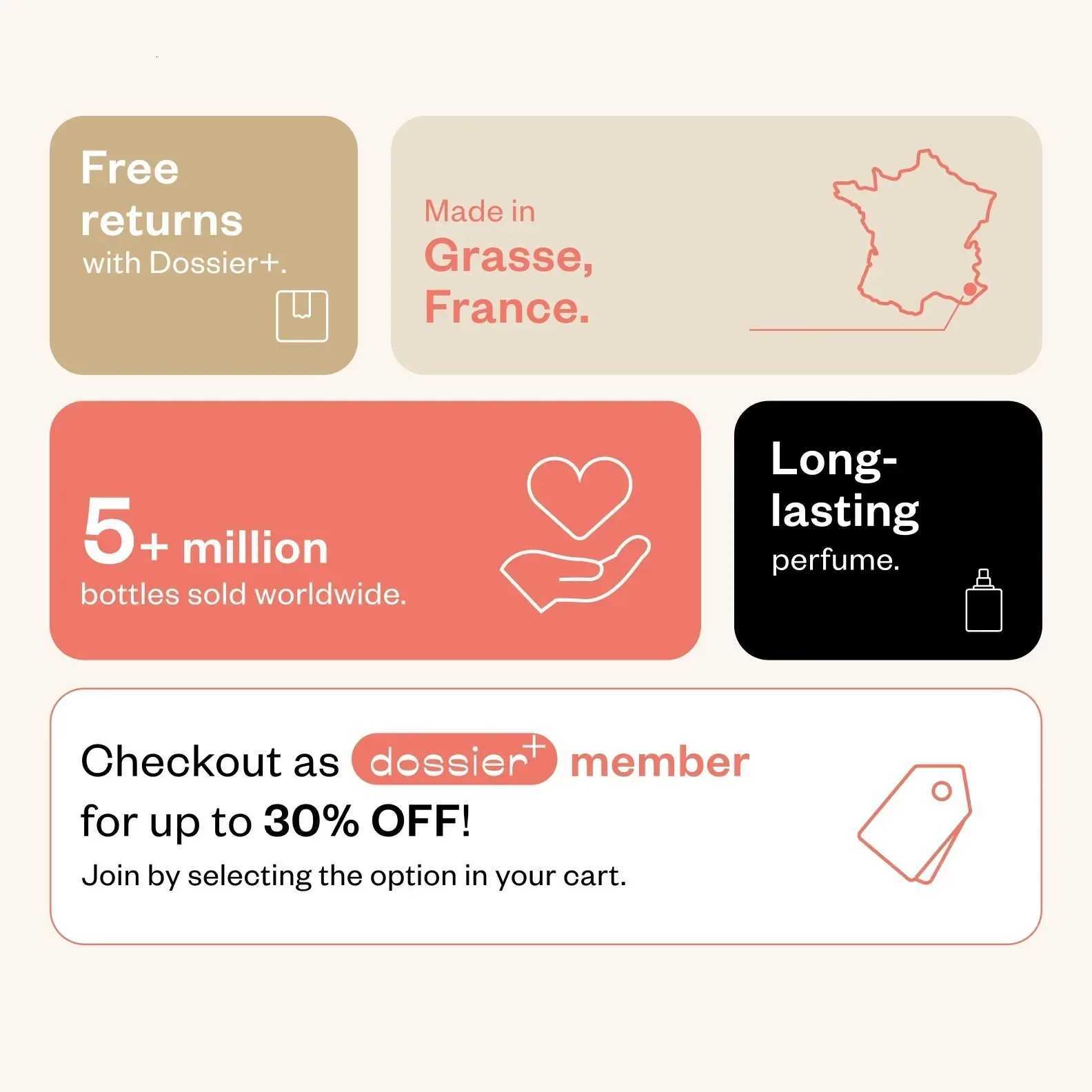 Dossier Ambery Vanilla Eau De Parfum 17oz 50ml Long Lasting Warm Sweet Unisex Perfume Gift for Halloween ChristmasXJ251103