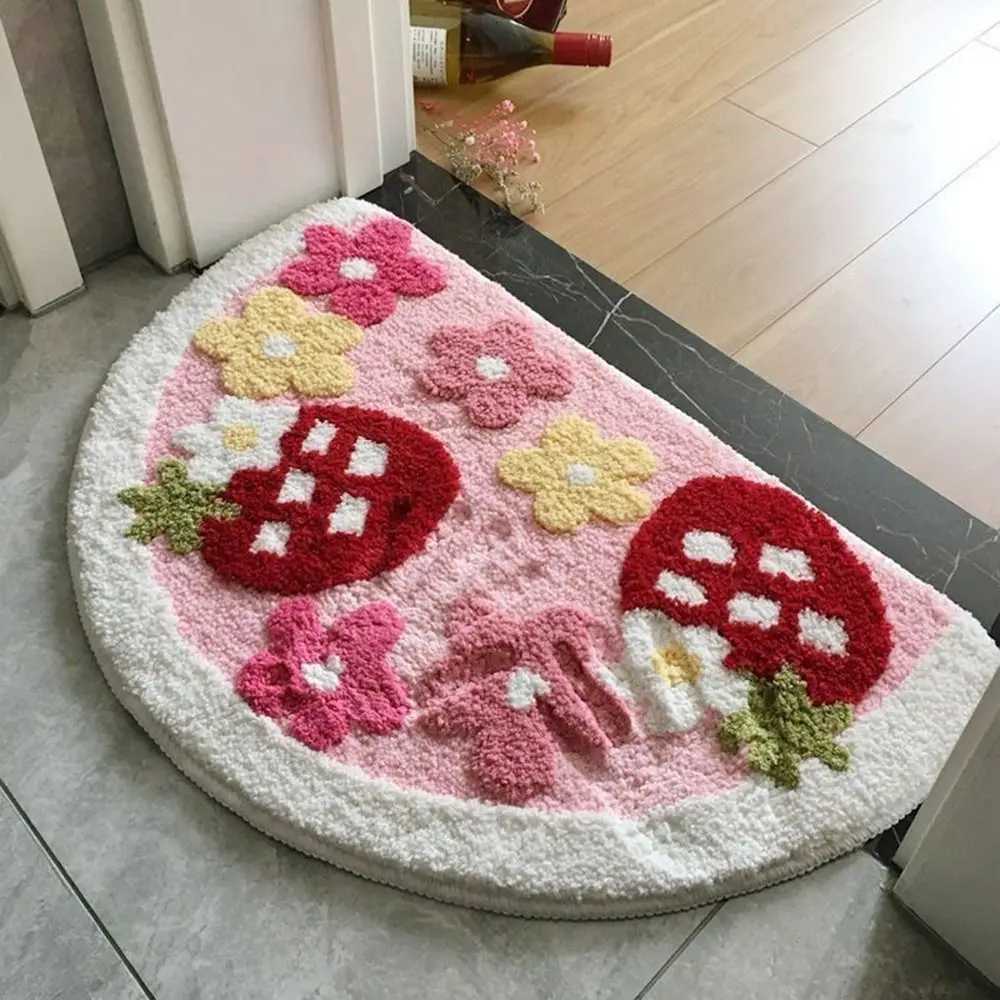 New 40x60cm Carpet Cartoon Absorbent Foot Mat Quick-Drying Thick Door Mat C251103