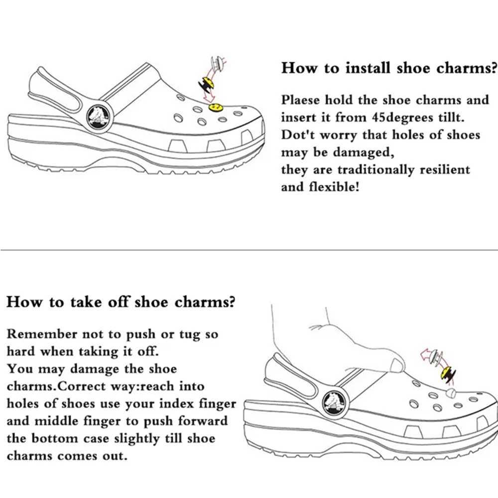 Shoe Charm DIY 3D Cute Rainbow Bear Shoes Decorative Accessories Charm for s Bag Sliding Sandals Z250402