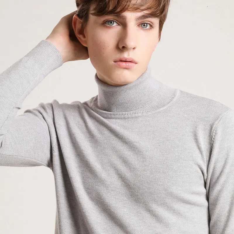 Cashmere turtleneck men sweater 2023 autumn winter jumper clothes ropa hombre pull homme hiver pullover men turtle neck sweatersT251103