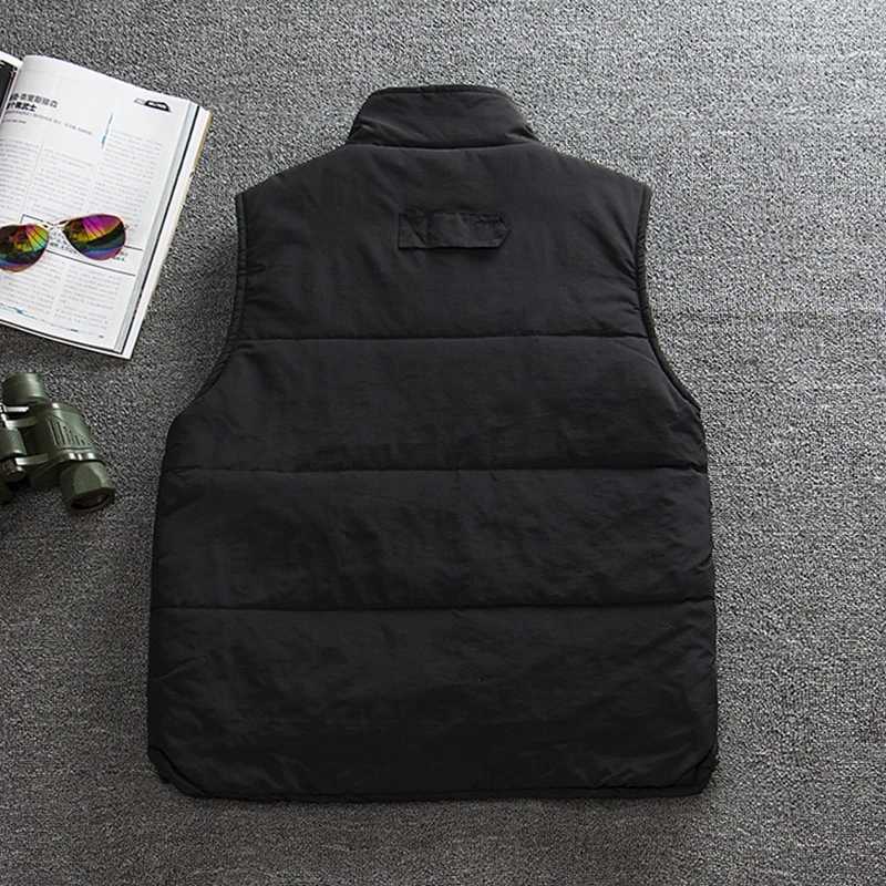 Autumn Mens Military Tactical Vest OutdoorsTravel Fishing Climbing Sport Photography Multi-pocket Cotton Womens Warm Waistcoat X250403