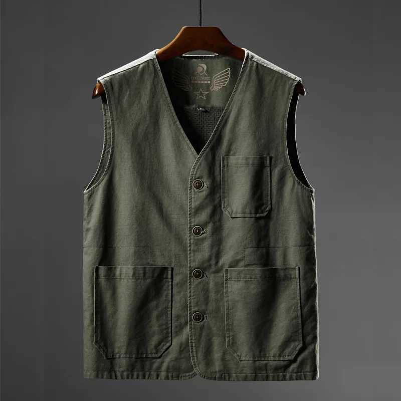 M-8XL Large Size Style Mens Casual Vests Cotton Breathable Mesh Sleeveless Jackets Male Outwdoor Fishing Waistcoat To X250403