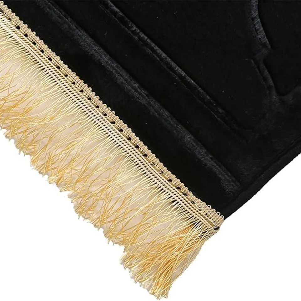 Thickened sponge prayer mat with tassel embossed prayer mat soft and easy to carry can be used in many scenes C251103