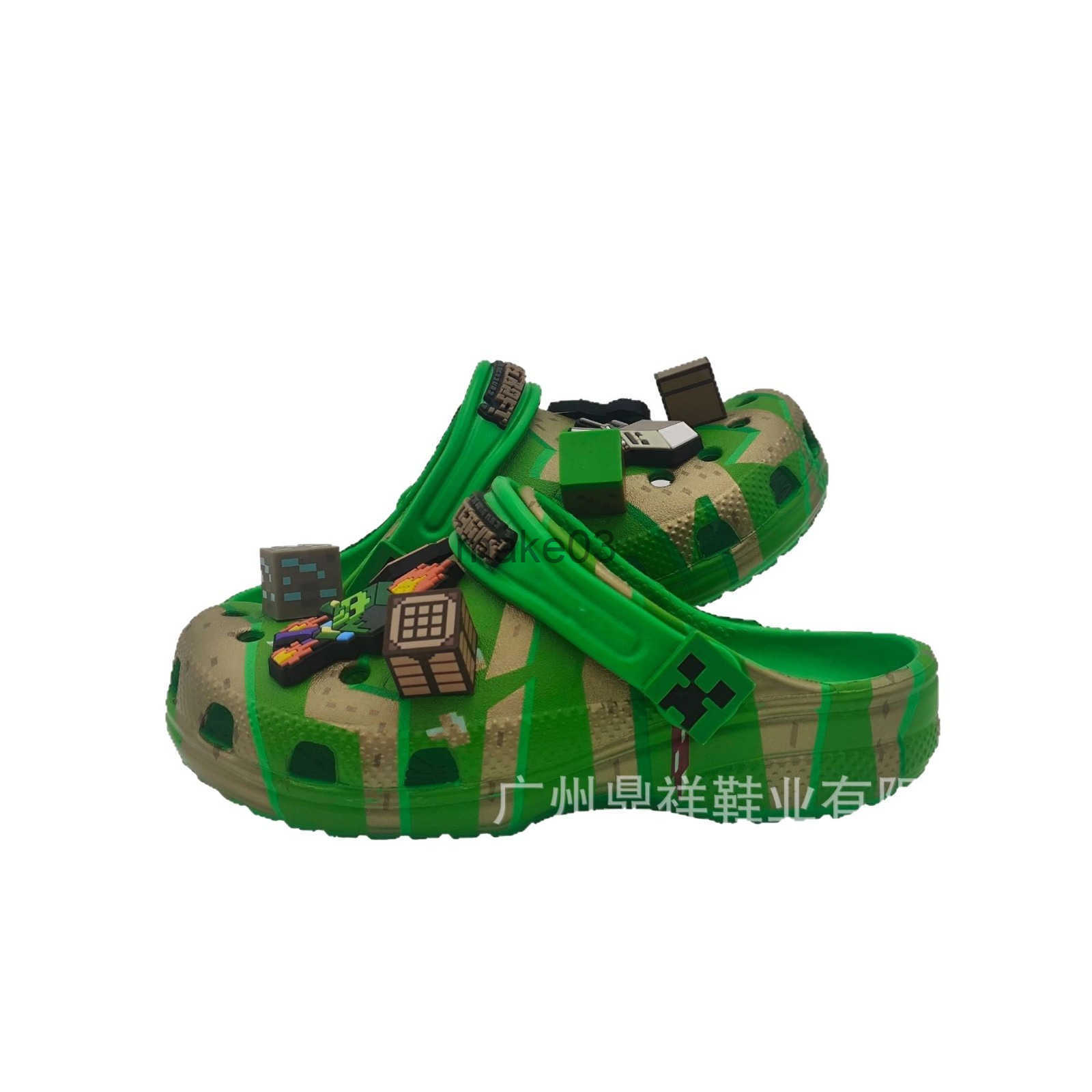 Cross My World joint childrens hole shoes sandals adult childrens sandals mens and womens slippers J250403